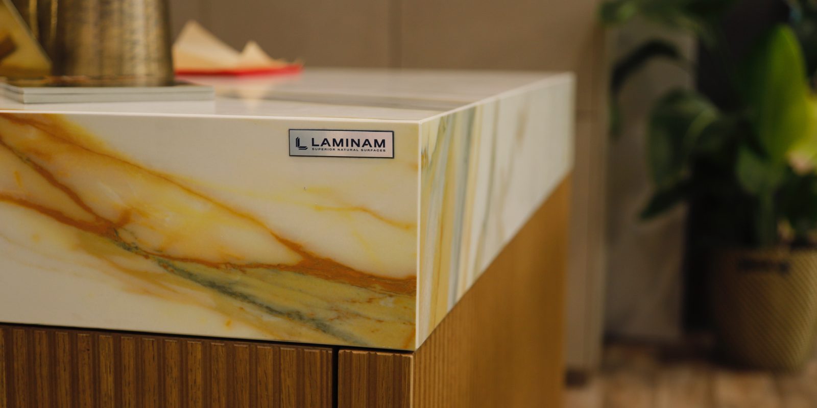 Nolte kitchen with Laminam worktop