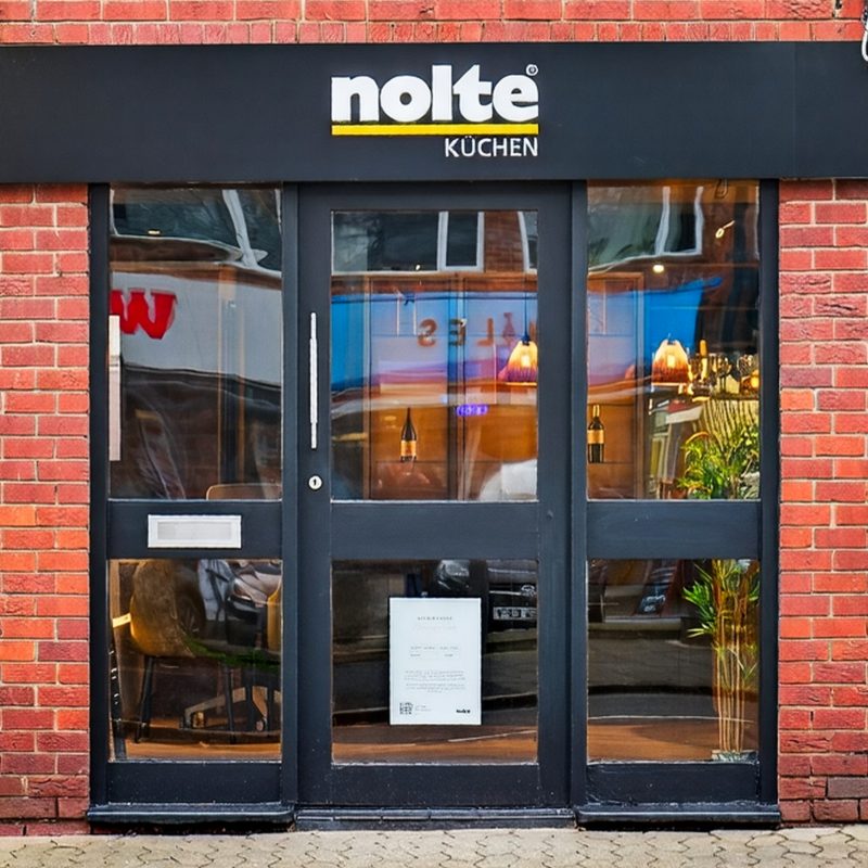 Nolte Kitchens Beaconsfield showroom exterior on The Parade, Bourne End