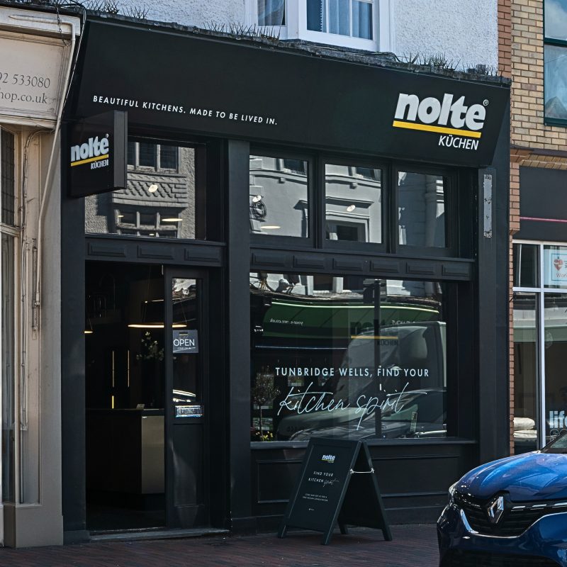 Nolte Kitchens Tunbridge Wells showroom exterior on the High Street