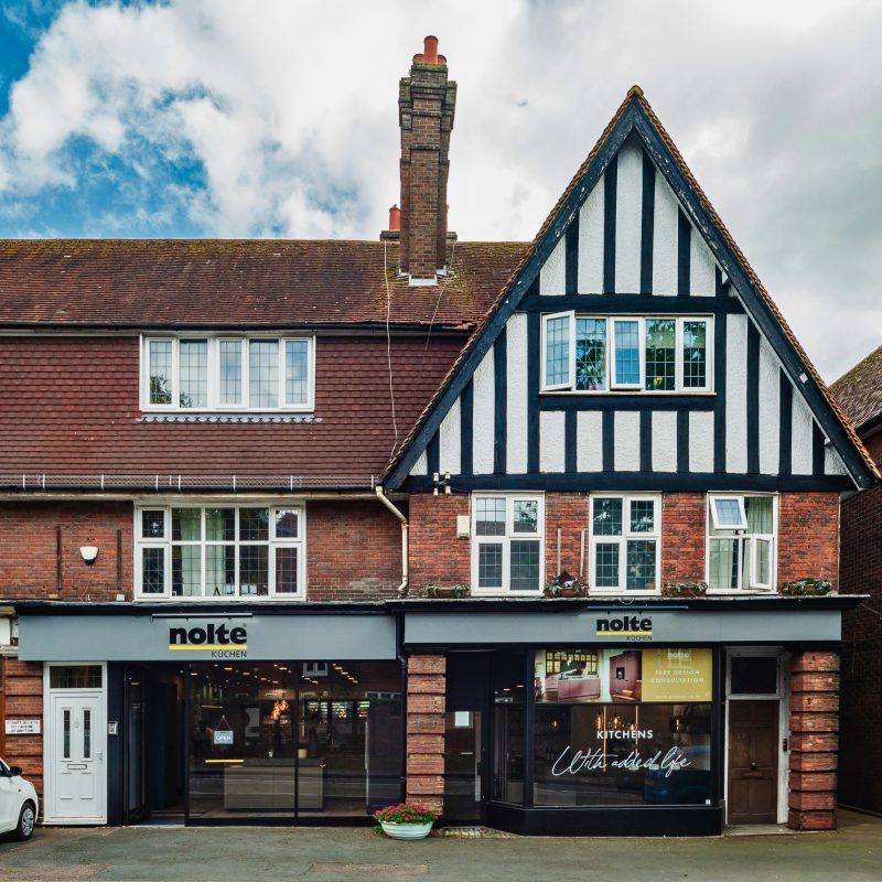 Nolte Kitchens Amersham showroom exterior on Chesham Road, Amersham