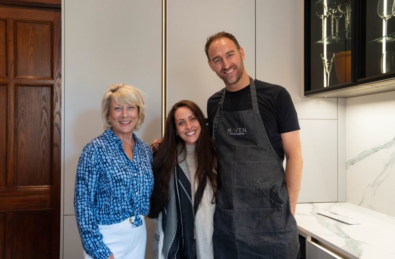 Caroline in Her New Kitchen, Kingwood, Henley-on-Thames