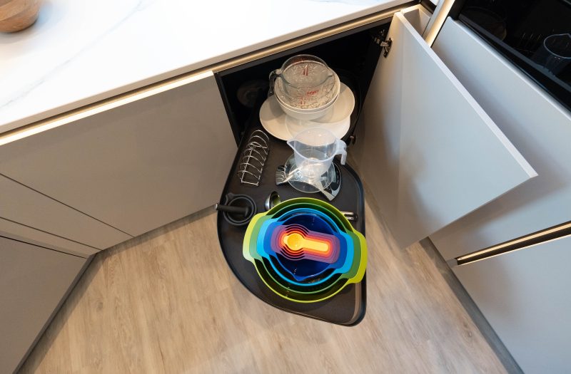 Swing-Out Corner Storage, Kingwood Kitchen