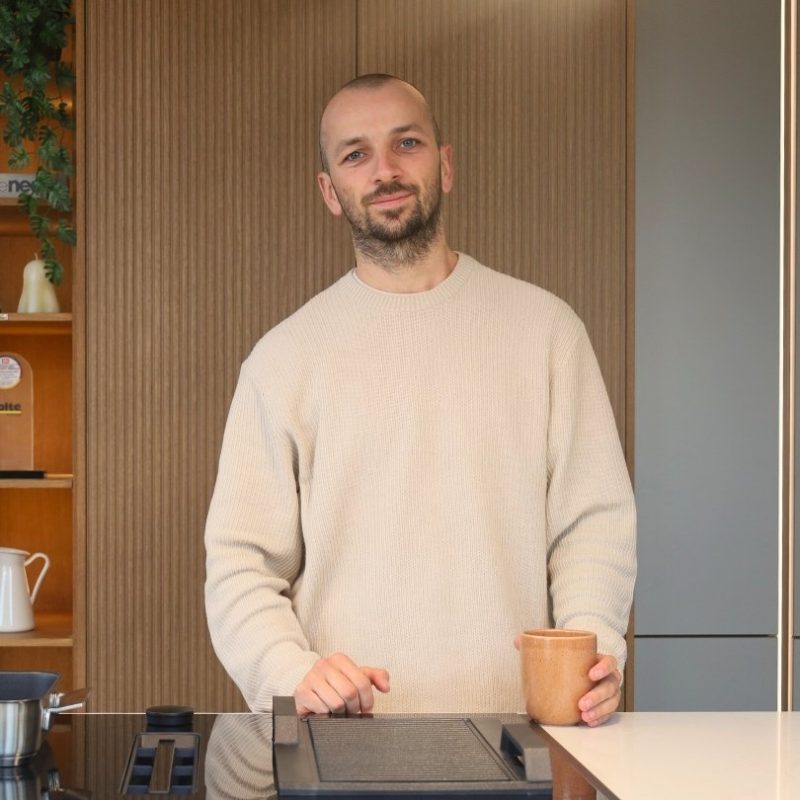 Joshua Wade, kitchen designer and co-owner of the Nolte Wakefield showroom